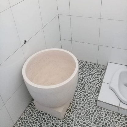 Bak mandi unik tipe blong setengah - Image 3