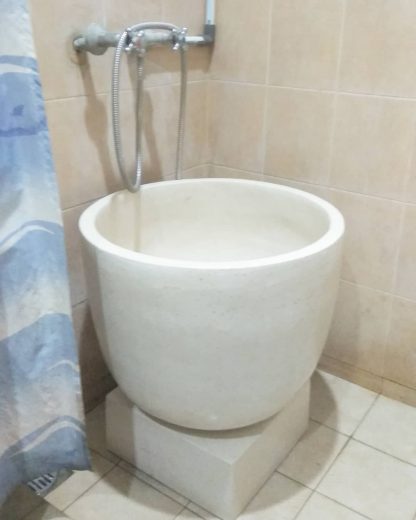 Bak mandi unik tipe blong setengah - Image 5