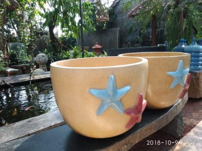 Bak Mandi Unik Tipe Blong Setengah Motif Bintang - Image 5