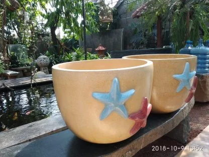 Bak Mandi Unik Tipe Blong Setengah Motif Bintang - Image 5