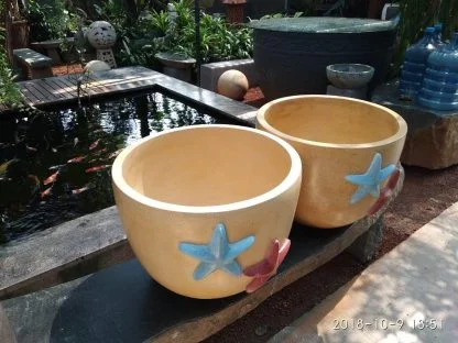 Bak Mandi Unik Tipe Blong Setengah Motif Bintang - Image 6