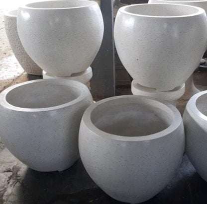 Pot Terrazzo Bakul Finishing Glossy 45cmx45cm - Image 3