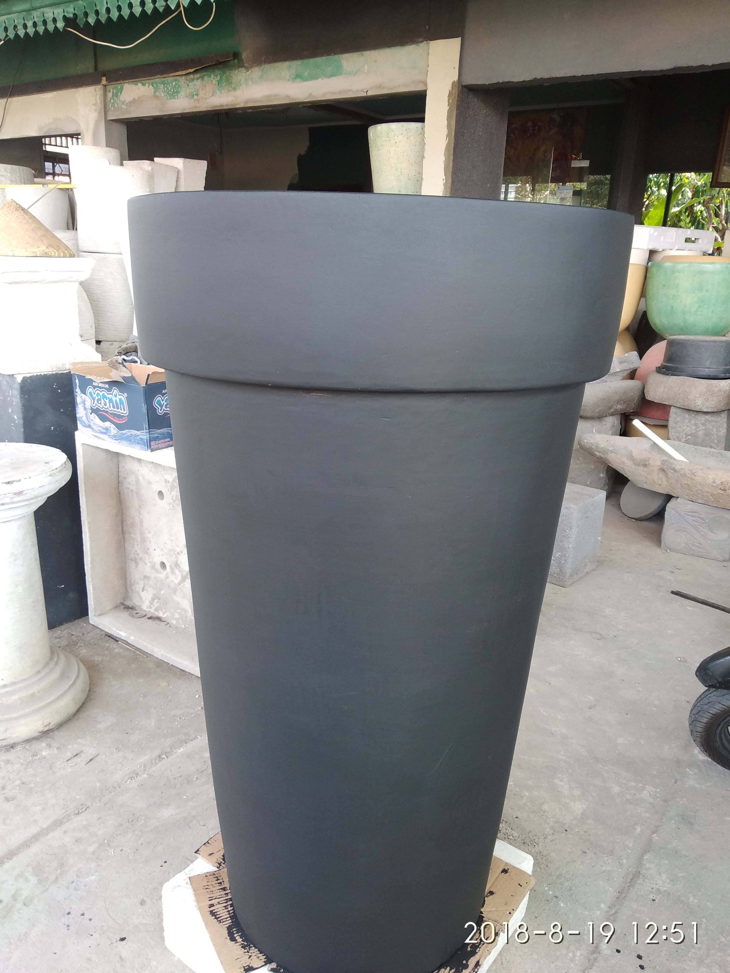  Pot  beton  tipe jumbo size finishing doff Bak Mandi Unik