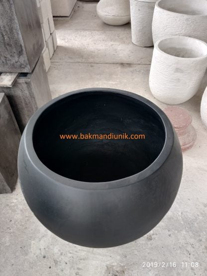 Pot Terrazzo Jumbo Tipe Bulat Diameter 80cm - Image 2
