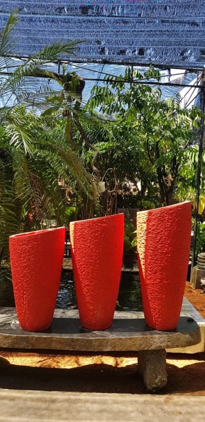 Pot Terrazzo Miring Finishing Cacah 1set 3Pot