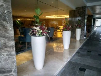 Pot Terrazzo Vas Hotel Glossy 100cmx40cm