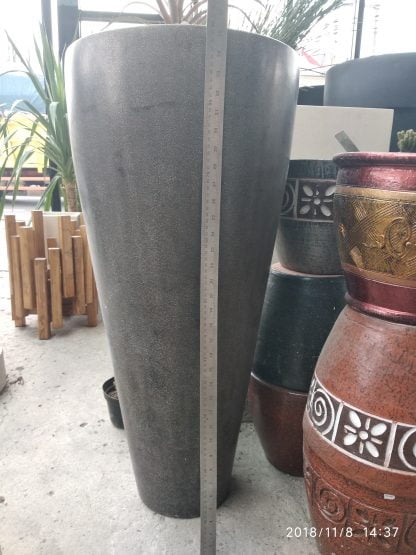 Pot Premium Terrazzo Silinder Glossy 100cmX40cm - Image 5