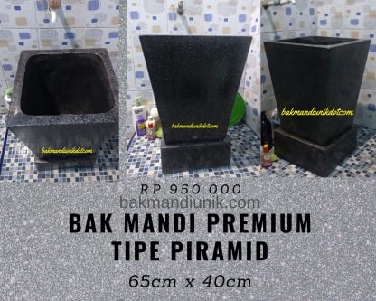 Bak Mandi Unik Tipe Piramid