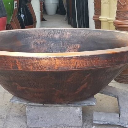 Pot Teratai Motif Tembaga D120 - Image 3