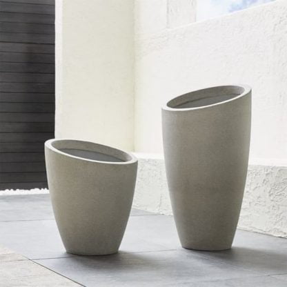 Pot Slant Tall Premium Teraso - Image 2