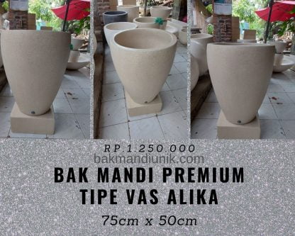 Bak mandi premium tipe vas alika