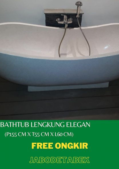 BATHTUB LENGKUNG ELEGAN