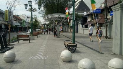 Bola Taman Bollard Pedestrian Trotoar Diameter 50cm